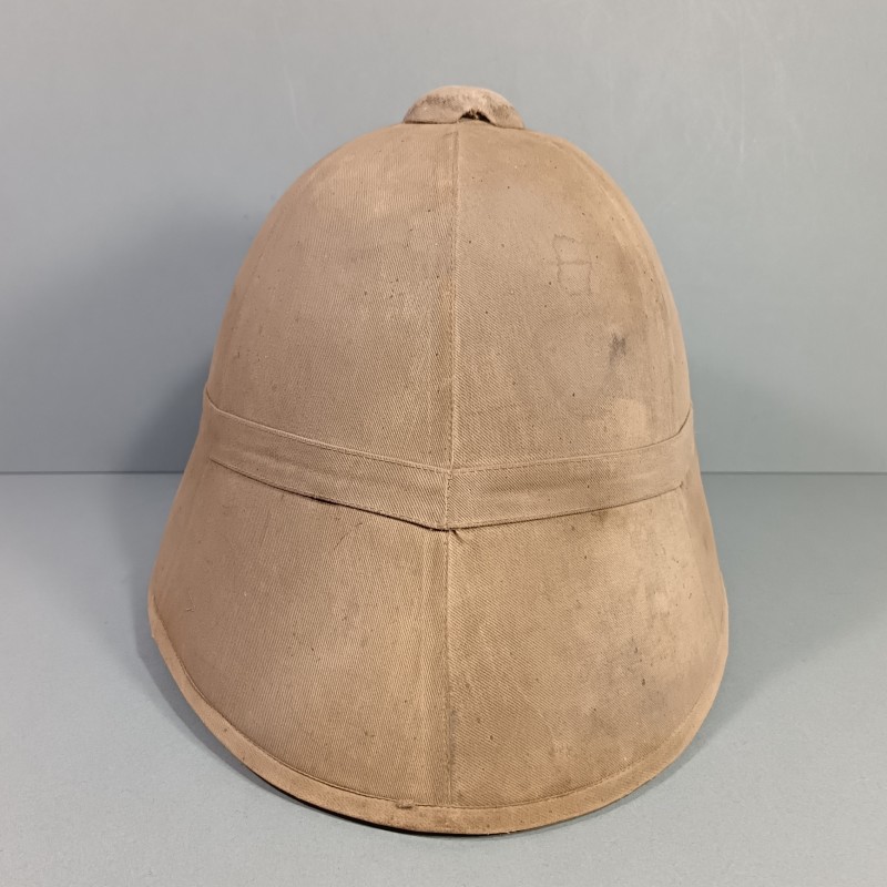 CASQUE COLONIALE INFANTERIE DE MARINE MODELE 1886 "PAIN DE SUCRE" INFANTERIE COLONIALE TROUPES D'AFRIQUE SPAHIS TIRAILLEURS